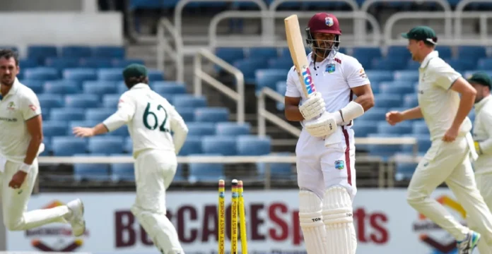 WI bowled out for second-lowest Test total