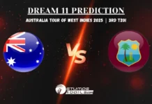 WI vs AUS Dream11 Prediction and Toss Prediction – 3rd T20I WI vs AUS Dream11 Prediction for 3rd T20I