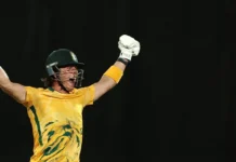 Brevis becomes the youngest South African to smash a Century Dewald Brevis maiden T20I century