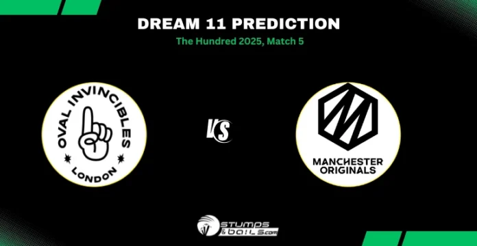 OVI vs MNR 5th Match Dream11 Prediction