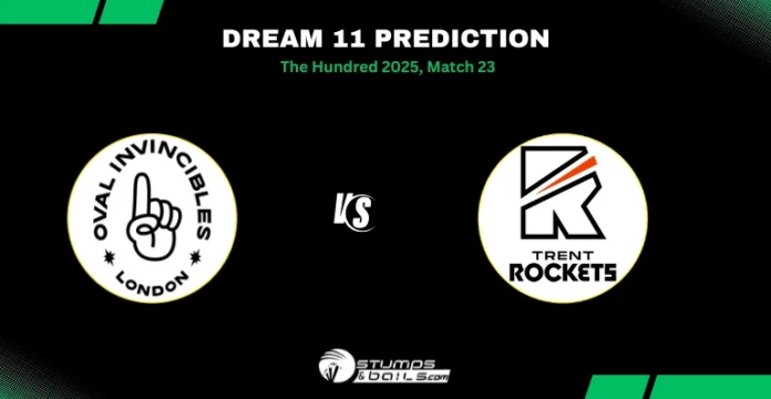 OVI vs TRT Dream11 Prediction 23rd Match