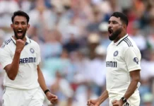 Prasidh Krishna & Mohammed Siraj Achieve Career Best Test Rankings Siraj and Prasidh ICC Rankings