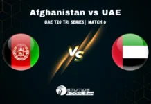 Afghanistan vs UAE, 6th Match UAE T20 Tri Series – September 5, 2025 (Asia Cup Gateway) AFG vs UAE 6th Match T20 Tri Series 2025