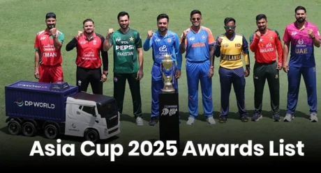 Asia Cup 2025 Awards List: Full Winners and Highlights