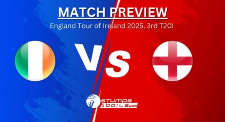 Ireland vs England, 3rd T20I – England Tour of Ireland 2025
