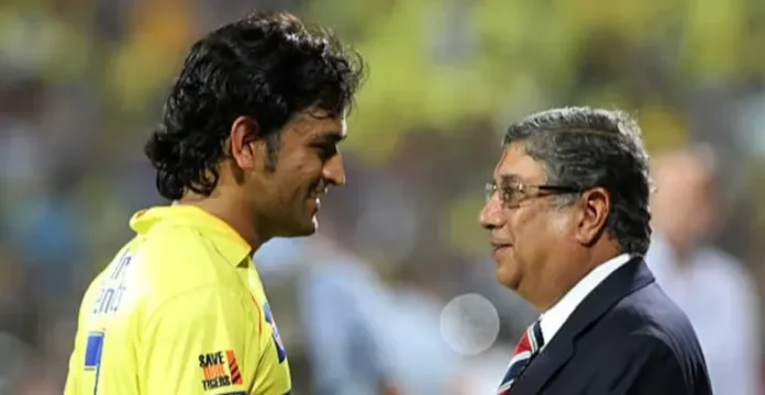 N Srinivasan returns as CSK chairman