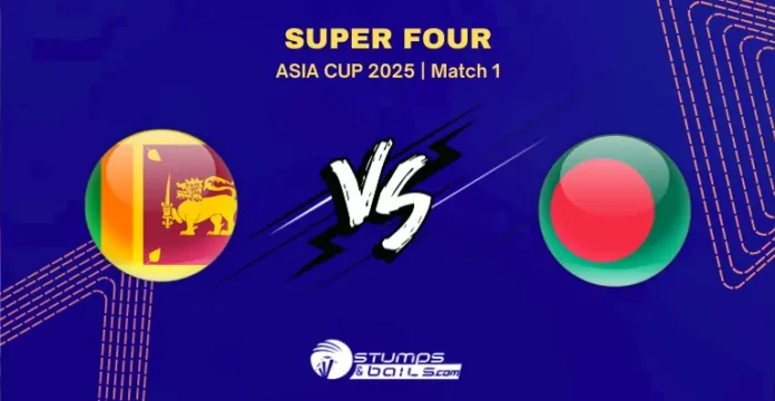 SL vs BAN Super Four Match 1 Dream11 Prediction