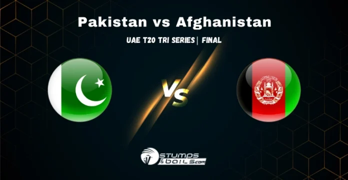 PAK vs AFG Final Match Prediction