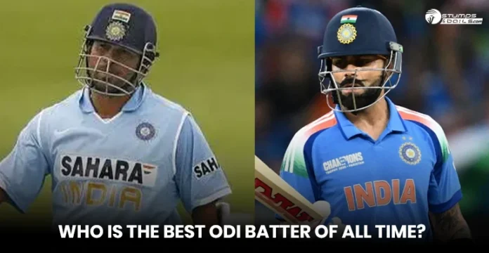 Who is the Best ODI Batter of All-Time