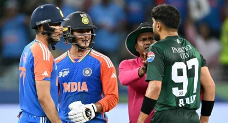 Why did Abhishek Sharma fight with a PAK bowler during Asia Cup match?