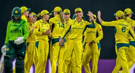 AUS-W vs PAK-W 9th Match Highlights: Mooney’s Century Powers Australia to 107-Run Win