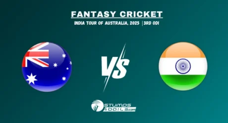AUS vs IND 3rd ODI Fantasy Cricket Tips, Playing XI, Pitch Report – India Tour of Australia 2025