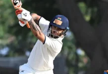 Abhinav Tejrana Scores Double Century in Debut Ranji Match Abhinav Tejrana hits double century on debut in Ranji Trophy Elite 2025–26