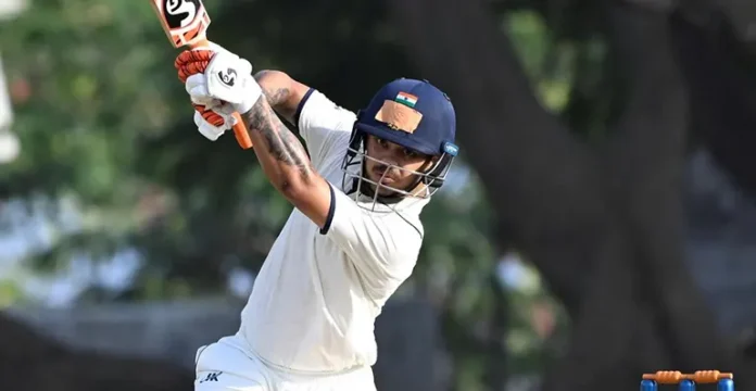 Abhinav Tejrana hits double century on debut in Ranji Trophy Elite 2025–26