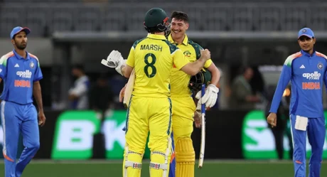 Australia vs India 1st ODI Highlights: Starc Shines in Perth Thriller