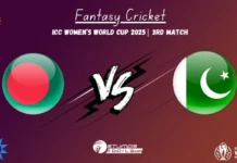Bangladesh Women vs Pakistan Women Dream11 Prediction ICC Women’s Cricket World Cup 2025 BAN-W vs PAK-W 3rd Match Fantasy Tips