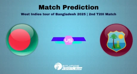 Bangladesh vs West Indies 2nd T20I Match Prediction for West Indies Tour of Bangladesh 2025