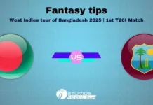Bangladesh vs West Indies Dream11 Prediction 1st T20I West Indies Tour of Bangladesh 2025 Fantasy Cricket Picks BAN vs WI Fantasy Tips