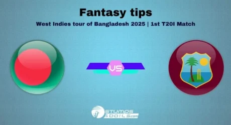 Bangladesh vs West Indies Dream11 Prediction 1st T20I West Indies Tour of Bangladesh 2025 Fantasy Cricket Picks