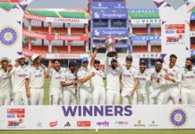 Decade of Dominance: India’s Unmatched 10-Series Test Triumph Against West Indies India cricket team celebrates historic 10-series Test triumph against West Indies