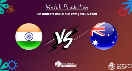 IND-W vs AUS-W Match Prediction – ICC Women’s World Cup 2025- 13th Match