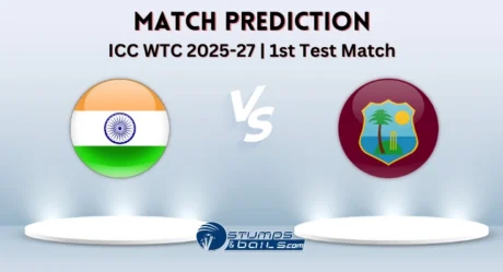 India vs West Indies 1st Test Match Prediction – ICC WTC 2025-27