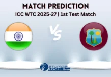 India vs West Indies 1st Test Match Prediction – ICC WTC 2025-27 IND vs WI 1st Test Match Prediction ICC WTC 2025 – key players and pitch report
