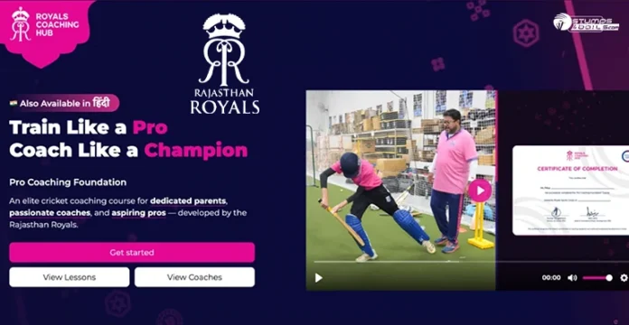 Rajasthan Royals players in action representing global expansion initiative