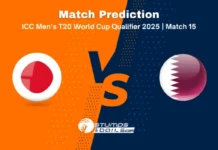 Japan vs Qatar 15th Match Prediction, Super Six – ICC Men’s T20 World Cup Asia & EAP Qualifier 2025 Japan vs Qatar 15th Match Prediction ICC Men’s T20 World Cup 2025