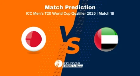 JPN vs U.A.E Match Prediction Super Six – ICC Men’s T20 World Cup Asia & EAP Qualifier 2025 – 18th Match