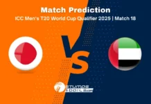 JPN vs U.A.E Match Prediction Super Six – ICC Men’s T20 World Cup Asia & EAP Qualifier 2025 – 18th Match JPN vs U.A.E 18th Match Prediction