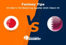 Japan vs Qatar Fantasy Tips 15th Match Super Six, ICC Men’s T20 World Cup Asia & EAP Qualifier 2025 Fantasy Cricket Tips JPN vs QAT Fantasy Tips