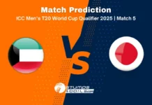 Kuwait vs Japan Match Prediction – ICC Men’s T20 World Cup Qualifier Match 5 Kuwait vs Japan Match Prediction