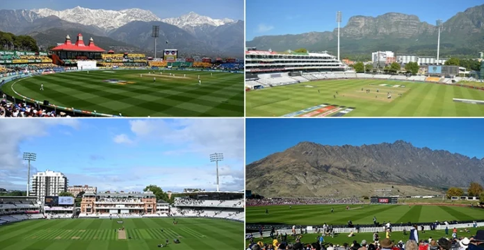Most beautiful cricket stadium in the world – Dharamshala.