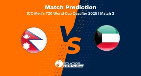 Nepal vs Kuwait Match Prediction – ICC Men’s T20 World Cup East Asia Pacific Qualifier 2025, Match 3