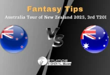 NZ vs AUS Dream11 Prediction 3rd T20I, Australia Tour of New Zealand 2025 Fantasy Cricket Picks NZ vs AUS Fantasy Tips for 3rd T20I