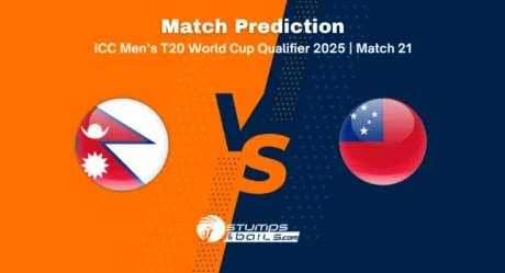 Nepal vs Samoa Match Prediction Super Six of ICC Men’s T20 World Cup Asia & EAP Qualifier 2025 – 21st Match