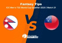 Nepal vs Samoa Dream11 Prediction Super Six, ICC Men’s T20 World Cup Asia & EAP Qualifier 2025 Fantasy Cricket Picks NEP vs Samoa Fantasy Team