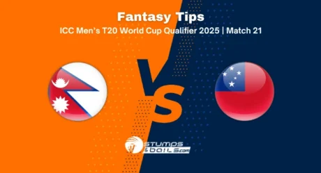Nepal vs Samoa Dream11 Prediction Super Six, ICC Men’s T20 World Cup Asia & EAP Qualifier 2025 Fantasy Cricket Picks