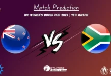 New Zealand Women vs South Africa Women, 7th Match Prediction – ICC Women’s World Cup 2025 NZ-W vs SA-W Match Prediction