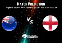 New Zealand vs England Match Prediction of England Tour of New Zealand 2025 – 2nd T20I Match NZ vs ENG Match Prediction