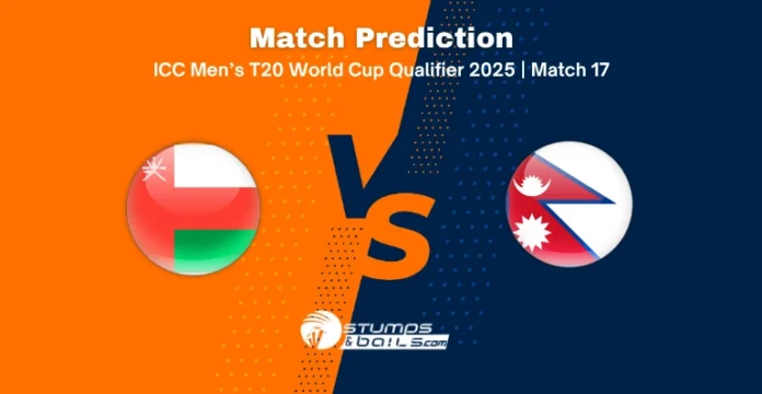 OMA vs NEP 17th Match Prediction