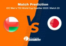 Oman vs Japan 20th Match Prediction: Super Six Clash – ICC Men’s T20 World Cup Asia & EAP Qualifier 2025 OMA vs JPN Match Prediction