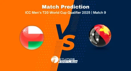 Oman vs Papua New Guinea Match Prediction – ICC Men’s T20 World Cup Qualifier Match 9