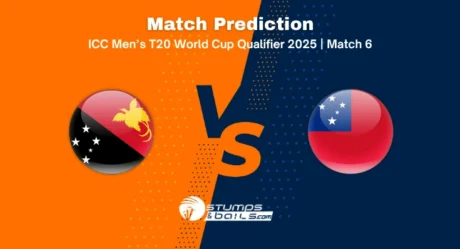 Papua New Guinea vs Samoa, Match Prediction – ICC Men’s T20 World Cup Qualifier Match 6