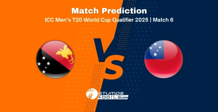 PNG vs WSM 6th Match Prediction