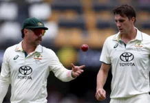 Pat Cummins & Travis Head Offered $10 Million to Quit Australia Cricket: Shocking Revelations Pat Cummins and Travis Head with Australian cricket jerseys during a match