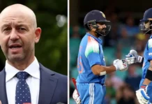 Australia Eyes Rohit & Kohli for Big Bash League BBL: CA CEO Speaks Out Rohit Sharma and Virat Kohli in BBL 2025 promotional photo