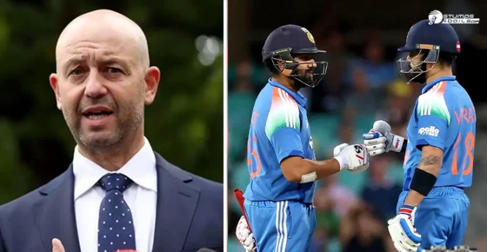 Rohit Sharma and Virat Kohli in BBL 2025 promotional photo