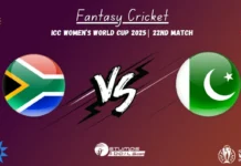 SA Women vs PAK Women Dream11 Prediction ICC Women’s World Cup 2025 Match 22 Fantasy Cricket Picks SA-W vs PAK-W Fantasy Picks for 22nd Match